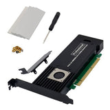ASM2824 PCI-E X8 X16 Adapter Card 4-Channel NVME SSD Conversion Card Industrial Server Storage Expansion Card