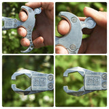 Shooting Fish Launcher Fish Dart Protect Hand Grip Sturdy Slingshot Hunting Shooting Fish Darts Steel Balls Arrows Archery