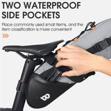 WEST BIKING Waterproof Bike Saddle Bag 10L Bicycle Seat Bag Road Mountain Bike Tail Bag Bicycle Bag Pannier bike accessories