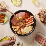 Split Type Multi-function Electric Hot Pot Household Electric Cooker Electric Skillet Hot Pot Pot 4-6 People Student MC-DY28P151