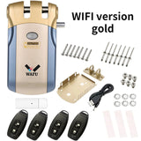 Wafu HF-010 Wifi APP Smart Lock Wireless Electronic Door Phone Control Invisible Remote Indoor Touch Locks