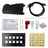 10P Touch Screen Control Switch Panel w/Backlight APP Control IP67 for Car