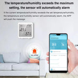 WiFi Thermometer Hygrometer Wireless Digital Indoor Temperature Gauge Humidity Monitor with Temperature and Humidity Sensor