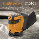 Cordless Electric Car Polisher 3 Gears Speeds Adjustable Auto Polishing Machine Multifunction Wood Metal Waxing Grinding Machine