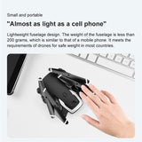KK6 Foldable RC Drone Headless Mode Altitude Hold Helicopter One Button Return Mini Drone Toy Gift for Kids with 3*Battery