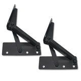 Triangle Spring Hinge Black Split Spring Sofa Hinge Multifunctional Adjustable Angles Sofa  Bed Hinges Hardware Accessories