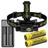 NITECORE HC60 V2 Headlamp Max 1200 lumens Beam Distance 130 m USB-C Rechargeable Flashlight for Gear, Outdoor/Camping