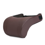 Car Neck Pillows Pu Leather head support protector black/red universal headrest backrest cushion easy install and clean