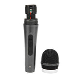 6.5mm Plug Wired Microphone Noise Isolating Cardioid Dynamic Handheld Mic Singing Microphone for Speaker Amplifier Mixer