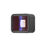 Hd 1.55x Cinema Lens Compatible For Gopro9 Action Camera Wide Screen Brushed Blue-light Anamorphic Lens