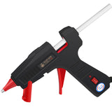 30W Mini Hot Melt Glue Gun with Tweezer&amp;Cloth bag&amp;Utility Knife&amp;20Pcs 7mm Transparent Glue Sticks Home DIY Repair Hand Tool