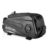 WEST BIKING 8.6L Large Capacity Bicycle Bag Waterproof Rear Seat Bag Reflective Strip MTB Rear Bag Outdoor Riding Equipment