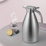 68 Oz Stainless Steel Thermal Coffee Carafe/Double Walled Vacuum Insulated Thermos,Heat &amp; Cold Retention Hot Water Pot