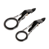 Guide Ring Fishing Rod Pole Line Folding Stainless Steel Telescopic DIY Eye Ring Repair Kit Tackle Accessories Replacement