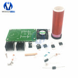 Music Musical Coil Loud Speaker Tesla Power Magic Mini Wireless Board Toy JX03 Module Under 20V Heat Sink Fan DIY Kit