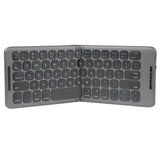 Portable Wireless BT Keyboard Folding Keyboard Comfortable Typing Feel Rechargeable Lithium Battery for Windows/Android/iOS