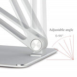 Notebook Stand Free Lift Laptop Heighten Holder Adjustable Height Aluminum Bracket for Macbook Air Pro