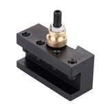 Mini Quick Change Tool Lathe Tool Holder Post Cutter Holder Screw Kit Set Boring Bar Turning Facing Holder Wrench
