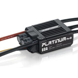 HobbyWing Platinum PRO V4 60A ESC (3S-6S) for 450-480 Class Heli (Propeller: 325-360mm)