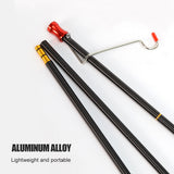 Lamp Bracket Detachable Lantern Stand Lamp Camping Lamp Bracket Lamp Holder Dual Hanger Lamp Holder Portable Camping Accessory