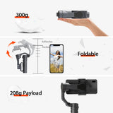 Handheld Gimbal Smartphone Stabilizer Foldable 3-Axis Selfie Stick For IPhone 12 11 X XS Video Handheld Gimbal For Samsung S21