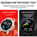 Smart Watch M8 Rotary Encoder Men Women BT Calling Sports Fitness Tracker Weather Forecast Heart Rate Monitor Smartwatch