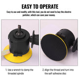 Electric Car Polisher Machine Drill Modified Polisher Refit Shock Car Polishing Machine Accessories Polisher Power Refit Tools
