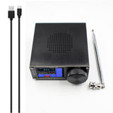 SI4732 Aluminium Alloy All-Band Radio Receiver FM LW SSB 2.4 Inch Touching Screen Radio Search HAM Band Quick Channel