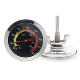 Meat Thermometer Grill Thermometer Barbecue BBQ Charcoal Smoker Temperature Gauge Pit Tool