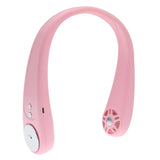 Portable Bladeless Hanging Neck Fan Mini Air Cooler USB Rechargeable Small Personal Cooling Tools for Home Outdoor