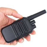 Mini Walkie Talkie 400-480MHz Handheld Two Way Radio with Voice Prompt