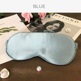 100% Natural Silk Sleeping Eye Mask Shade Soft Sleep Mask Eye Patch Breathable Eyeshade Sleeping Bandage on Eyes For Sleeping