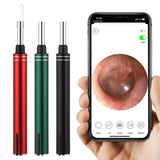 5.5mm Wireless WiFi Ear Pick Otoscope Camera Borescope Luminous Ear Wax Cleaning Teeth Oral Inspection Health Care 3.0/5.0MP