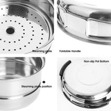 Portable Outdoor Camping Picnic Travel Cooking Pot Frying Pan Cookware Lunch Box