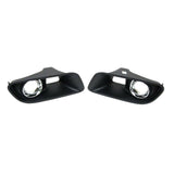 2 Pieces Front Fog Light Chrome Bezels Covers Left/Right Side for Charger 2012-2014
