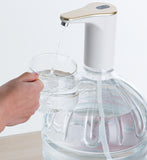 USB Rechargeable Water Dispenser Mini Electric Bottled Water Pump Portable Pressing Water Dispenser 3 Color Available