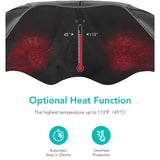 Neck &amp; Shoulder Massager with Heat Deep Kneading Massage Belt for Neck Shoulder Back Foot &amp; Legs