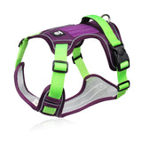 Dog harness K9 Nylon Reflective No Pull Adjustable Safety For Medium Large Dog Harnesses Vest husky Labrador Pet dog supplies