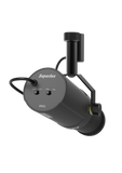 Superlux D421 broadcast dynamic microphone with flat and wide frequency response and low proximity effect for podcasting