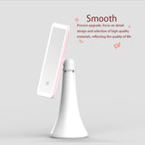 Led Makeup Mirror Touch Screen Mirror With Led Light Adjustable Light Desk Cosmetic Mirrors Flexible Rectangle Beauty Tools