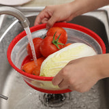 Ventilated Foldable Microwave Oven Cover Splash Proof Food Tray Cover Easy To Hold Handle Steam Hole Dishwasher Safe Without Bpa