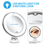 Makeup Vanity Mirror With 10X Lights LED Lighted Portable Hand Cosmetic Magnification Light up Mirrors