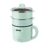 220V Mini Multifunction Electric Cooking Machine Household Single/Double Layer Hot Pot Multi Electric Rice Cooker Non-stick Pan