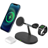 5 in 1 Wireless Charging Station Fast Charging Dock Station Holder for Magsafe iPhone 13 Mini 12 Pro Max Apple Watch AirPods Pro