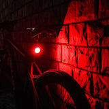 Bicycle Rear Light USB Rechargeable IPX8 Waterproof Bike Light For MTB Helmet Pack Bag Tail Light 6 Model taillight