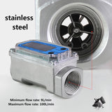 Flow Meter Digital Fuel Gauge Flowmeter K24 Methanol Diesel Gasoline Kerosene Chemical Water Electronic Liquid Turbine Meter