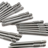 50Pc 75mm Extra Long Reach Bit Set Security Screwdriver Bits Torx Star Hex Spline Brocas Destornillador Parafusadeira