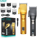 Cordless Professional hair clipper taper lever barber trimmer hair cutter electric hair cutting machine men haircut adjustable