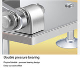 Automatic Feed Meat Lamb Slicer Meat Machine HOME Commercial Fat Cattle Mutton Roll Frozen Meat Grinder Planing Machine