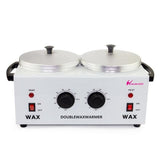Depilatory Wax Heater  Machine Double Paraffine Warmer SPA Hand and Feet Epilator Hair Removal Tool
